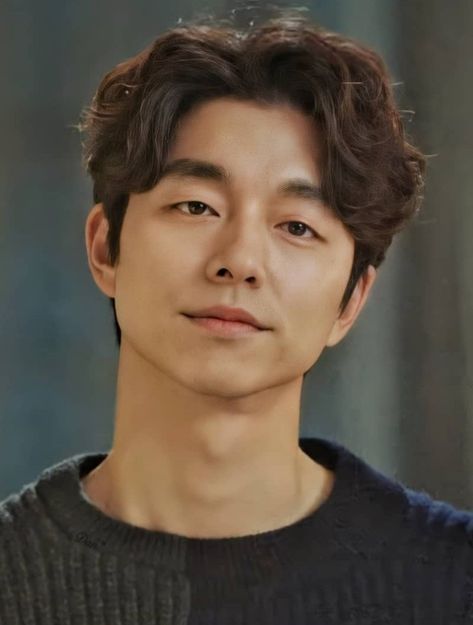 Gong Yoo Hair, Gong Yoo Hairstyle, Curly Asian Hair, Men Perm, Perm Hair Men, Hairstyle Korean, Korean Perm, Korean Boy Hairstyle, Wavy Perm