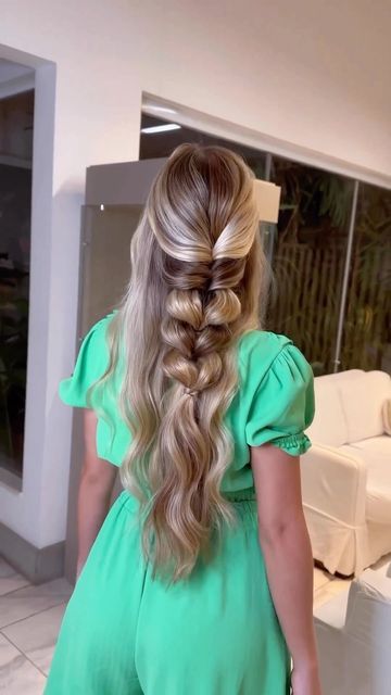 Mermaid Prom Hairstyles, Mermaid Braid, Wedding Updo, Prom Hairstyles, Mermaid Hair, Hair Transformation, Bride Hairstyles, Hair Videos, Prom Hair