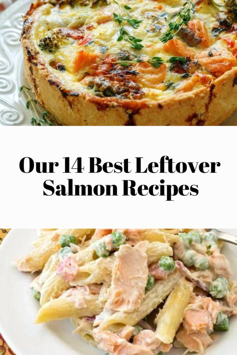 Canned Fish Recipes Dinners, How To Use Leftover Salmon, Pre Cooked Salmon Recipes, Recipes Using Leftover Salmon, Ways To Use Salmon, Salmon Recipes Casserole, Salmon Leftovers Recipes, Leftover Grilled Salmon Recipes, What To Do With Salmon