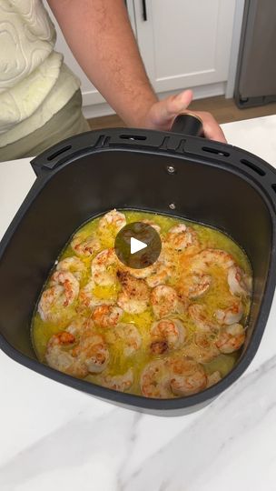 Shrimp In The Air Fryer, Potatoe Salad, Air Fried Food, Lemon Squeezer, Oh Oh, Shrimp Dishes, Air Fryer Recipes Easy, Potatoe Salad Recipe, Fish And Seafood