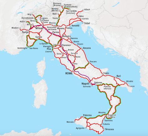 Trains Cinque Terre to Florence - Buy Train Tickets | HappyRail Italy Rail Map Train Travel, Italy Interrail, Trains In Italy, Italian Trains, Inter Railing, Italy By Train, Map Italy, Italy Culture, Europe 2023