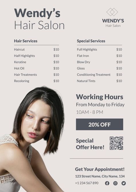 Hair Salon Poster Design, Hair Salon Poster, Afro Hair Salon, Wendy Hair, Hair Poster Design, Hair Salon Quotes, Hair Advertising, Curly Hair Salon, Hair Poster