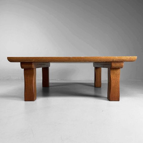 Listed on VNTG.com: Japanese Low Table / Chabudai, 1960s | #vntg #vintage Japanese Low Table, Japanese Coffee Table, Granite Coffee Table, Oval Glass Coffee Table, Elm Coffee Table, Danish Coffee Table, Low Coffee Table, Tulip Table, Low Table