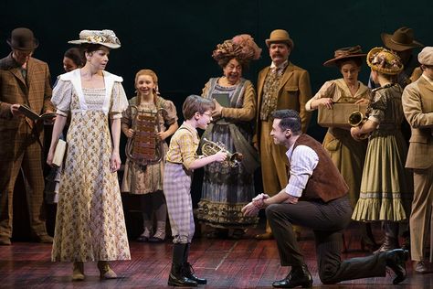 Costume pieces created by CMU drama faculty and students featured in the Tony-nominated revival of "The Music Man." Music Man Musical, Music Man Costumes, Musical Costumes, Winter Garden Theatre, Sutton Foster, Band Uniforms, The Music Man, Music Man, Tony Awards