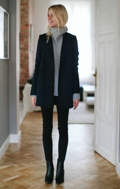 Women’s Work Outfits Winter, Casual Funeral Attire For Women, Looks Camisa Jeans, Minimalist Moda, Look Boho Chic, Looks Jeans, Mode Casual, Looks Street Style, Mode Inspo