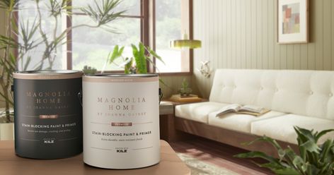 Magnolia Home Paint: The Lakehouse Collection Lake House Paint Colors, Magnolia Home Paint, Magnolia Homes Paint, House Paint Colors, Home Paint, Cabinet Paint, The Lake House, Magnolia Table, House Paint