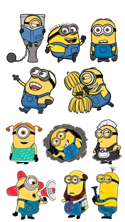 Minion drawing ideas with step-by-step tutorials Drawing Minions, Minions Drawing, Minion Sketch, Minions Characters, Minion Drawing, Minion Art, Minion Characters, Minions Bob, Learn To Sketch