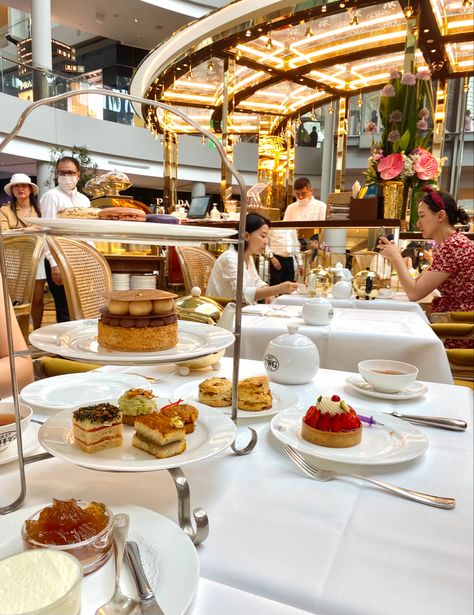 Twg Tea Aesthetic, Aesthetic Scone, Teatime Aesthetic, Twg Tea, Cake Tart, Jelly Sandwich, Brand Launch, Singapore Food, Food Log