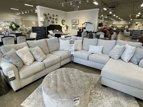 Ashley Furniture Carnaby 5-piece sectional Ashley Furniture, Sectional, Dream House, New Homes, Living Room, Furniture