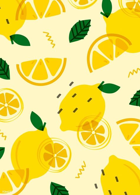 Pineapple Wallpaper, Fruit Logo, Lemon Fruit, Fruit Wallpaper, 강아지 그림, Summer Illustration, 카드 디자인, Keramik Design, Fruit Illustration