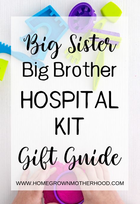 Big Brother Bag Ideas, Big Sister Starter Kit, Big Brother Survival Kit Ideas, Big Sister Shirt For Hospital, Big Sister Kit Ideas, Big Brother Hospital Gift, Gifts For Big Brother When Baby Is Born, Big Brother Gift Basket, Big Sister Hospital Gift