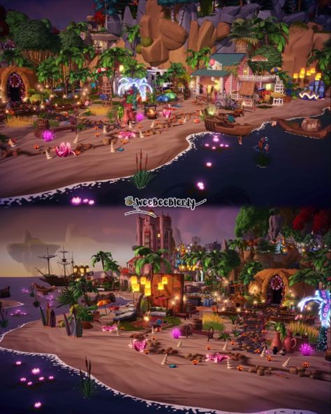 ☀️🏝️🌊How many villagers live on your Beach?✨ My Hundred Acre Valley grew from the Meadow to the Beach, and now more villagers live here than any other biome! I do slightly regret not using this area for my DreamSnap this week lol.💖 🐝Tour coming soon!👀 @disneydreamlightvalley ✨To the creative spirits: “The ocean is calling.” - Moana 2016 . . . . . . . . 🏷️: #disneydreamlightvalley #dreamlightvalley #dreamlightvalleycommunity #ddlv #ddv #dlv #disneydreamlightvalleygame #blackgamerg... Moana 2016, Valley Game, Biome, The Meadows, Disney Dream, Moana, And Now, Then And Now, Coming Soon