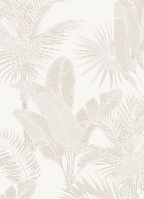 Sand Wallpaper, Palm Leaf Wallpaper, Tropical Palm, Leaf Wallpaper, Grey Wallpaper, Palm Leaf, The Wall, Grey, Wall