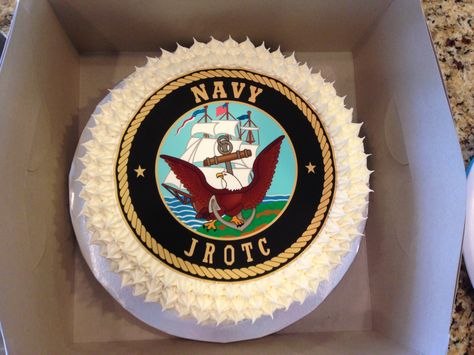 NJROTC cake! Njrotc Aesthetic, Rotc Memes, Navy Ball, Babymoon Photos, Camping Vibes, Military Wallpaper, Study Better, Navy Mom, Naval Academy