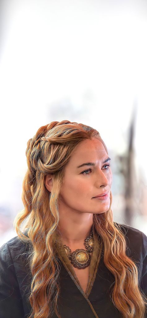 Cersei Lannister Wallpaper, Cercei Lannister, Game Of Thrones Cersei, Queen Cersei, Lena Headey, Cersei Lannister, Gra O Tron, Super Long Hair, Actor Photo