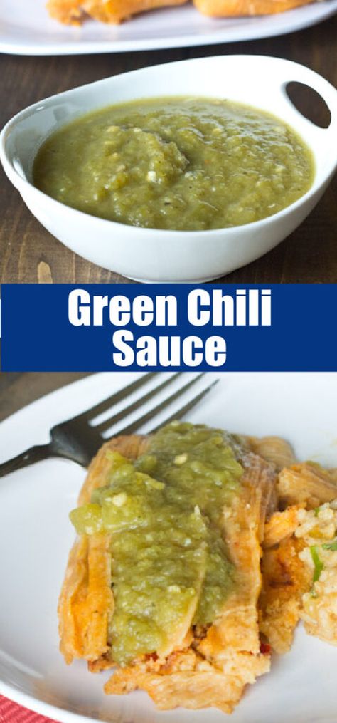 Mexican Green Chili Sauce, Green Chili Paste Recipe, Green Chili Sauce Recipe New Mexico, Green Chili Chicken Tamales, Green Chili Verde, Green Chili Enchilada Sauce, Chili Verde Sauce, Green Chili Sauce Recipe, Easy Green Chili