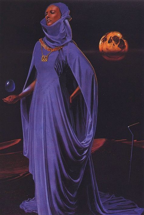 Lady Jessica, Bene Gesserit, Dune Art, 70s Sci Fi Art, Moda Cyberpunk, Arte Peculiar, Scifi Fantasy Art, Sci Fi Fashion, Frank Herbert