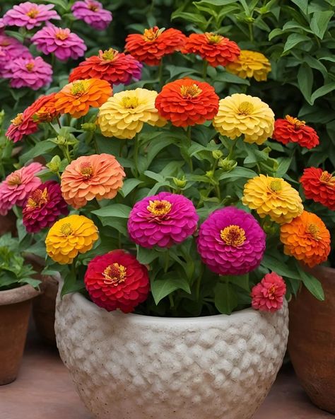 Zinnia Flowers Zinnia Flowers, Wonderful Flowers, Flowers, Instagram