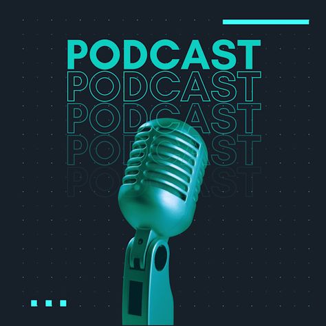 I will create your podcast logo design or cover artwork design Podcast Artwork Cover, Podcast Typography, Podcast Poster Design, Podcast Thumbnail Design, Podcast Cover Ideas, Podcast Promo, Podcast Poster, Podcast Logos, Podcast Logo Design