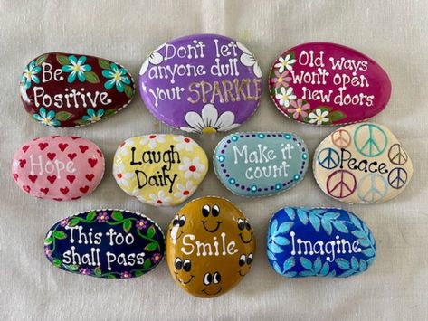 This Acrylic Paintings item by Traceytherocklady has 141 favorites from Etsy shoppers. Ships from New Bern, NC. Listed on Apr 19, 2024 Painted Rocks For Sale, Inspirational Painted Rocks, Inspirational Rocks, Rock Hand, New Bern, Rock And Pebbles, Rock Painting Patterns, Kindness Rocks, Using Acrylic Paint