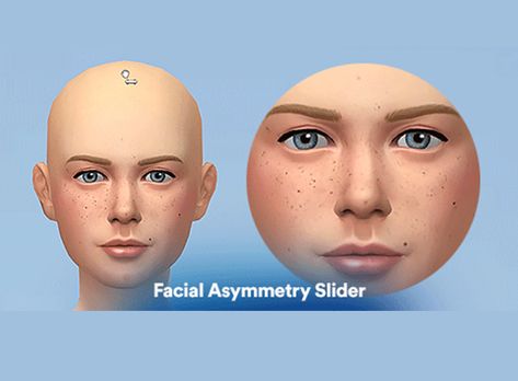 The Sims 4: Custom Sliders and Presets Mod Now Available Face Sliders Sims 4 Cc, Sims Presets, Facial Asymmetry, Sims 4 Piercings, Face Details, Sims 4 Cc Kids Clothing, Pelo Sims, Sims 4 Cc Makeup, Sims 4 Cc Skin