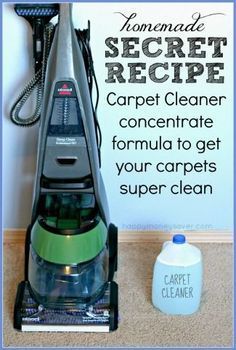 Homemade Carpet Cleaning Solution for Machines 2 Tablespoons Liquid Tide Laundry Detergent 1/4 cup Awesome cleaner (dollar store brand) 1 scoop Oxyclean (I used generic dollar store brand) 1 teaspoon Downy Fabric Softener (optional) Hot Water, one gallon Scandinavian Coastal, Homemade Toilet Cleaner, Coastal Nursery, Clean Baking Pans, Hardwood Floor Cleaner, Cleaning Painted Walls, Boho Scandinavian, Glass Cooktop, Deep Cleaning Tips