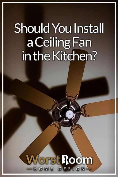 Should You Install a Ceiling Fan in the Kitchen? Kitchen Fan Ideas, Kitchen Fans Ceiling, Over Kitchen Sink Light, Over Sink Lighting, Kitchen Ceiling Fan, Kitchen Fans, Over Kitchen Sink, Kitchen Sink Lighting, Ceiling Fan Light Fixtures