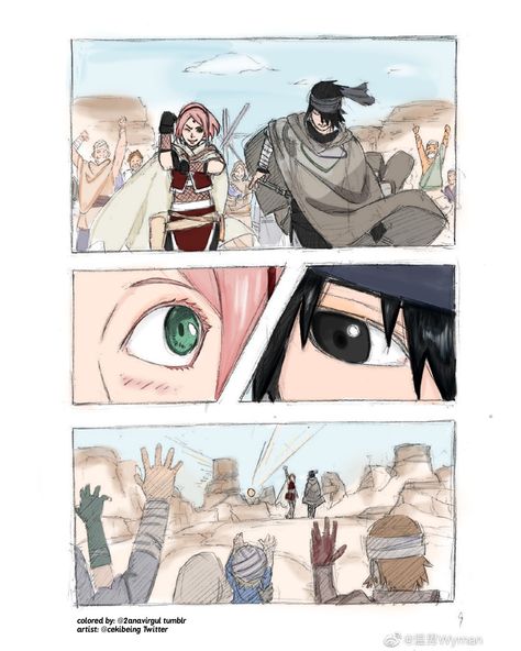 Sakura Traveling With Sasuke, Sasusaku Blank Period, Sakura Blank Period, Sasuke Blank Period, Sasusaku Travel, Sasuke The Last, Tsunade And Jiraiya, Naruto The Last, Naruto 6