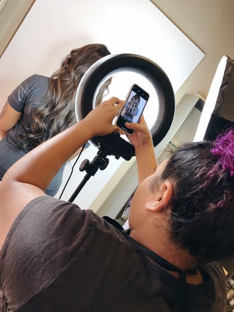 Ring Light Photography Photo Shoot, Ring Light Photography, Youtube Vines, Aveda Hair Color, Haircut Tip, Perfect Pictures, Aveda Hair, Youtube Photography, Ring Light