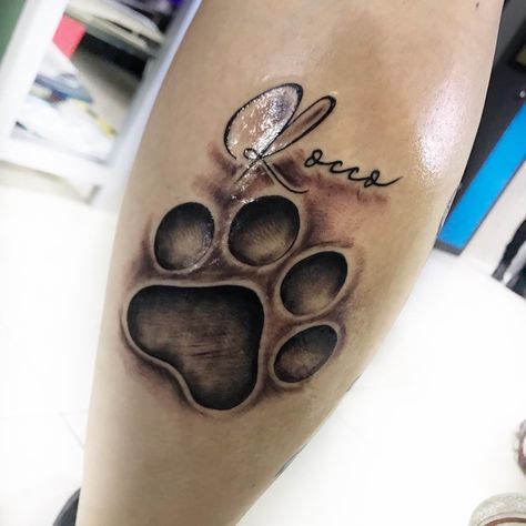 Print Tattoos, Paw Print Tattoo, Paw Print, Tattoos