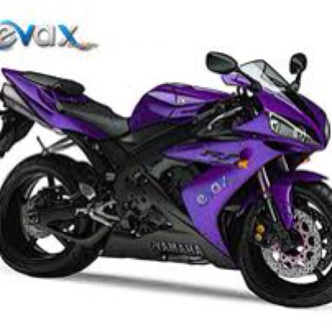 Purple motorcycle Heavy Bikes, Purple Motorcycle, Hello Moto, Motorcycle Ideas, Custom Sport Bikes, Yamaha Bikes, Yamaha Motorcycles, Yamaha Motorcycle, Bikes And Cars