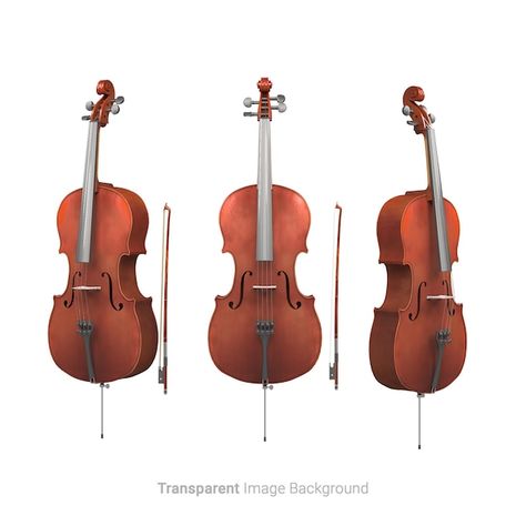 PSD cello instrument 3d illustration wit... | Premium Psd #Freepik #psd #cello #violin #viola #instruments Cello Illustration, Cello Instrument, Visual Creativity, 3d Visual, 3d Illustration, Violin, Graphic Resources, White Background, Quick Saves