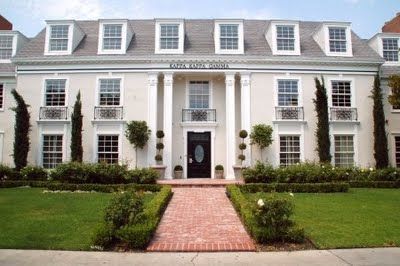 Kappa Kappa Gamma Houses: Southern California College Inspiration, Kappa Kappa Gamma, Sigma Kappa, University Of Southern California, Sorority Life, University Of California, Southern California, Sorority, A Photo