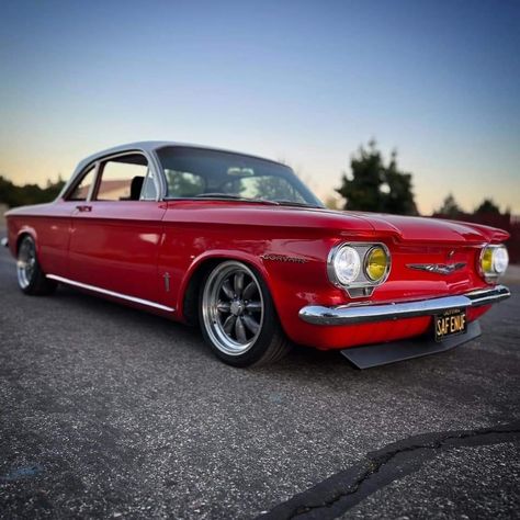 Chevy Corvair, Chevrolet Corvair, Classic Chevrolet, Classic Cars Trucks Hot Rods, Streamline Design, Us Cars, Classic Cars Trucks, My Ride, General Motors