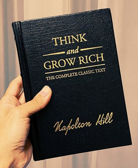 Think And Grow Rich Book Cover, Think And Grow Rich Book Aesthetic, Think And Grow Rich Book, Andrew Carnegie, Financial Abundance, Think And Grow Rich, Napoleon Hill, Face Reveal, Knowledge Is Power