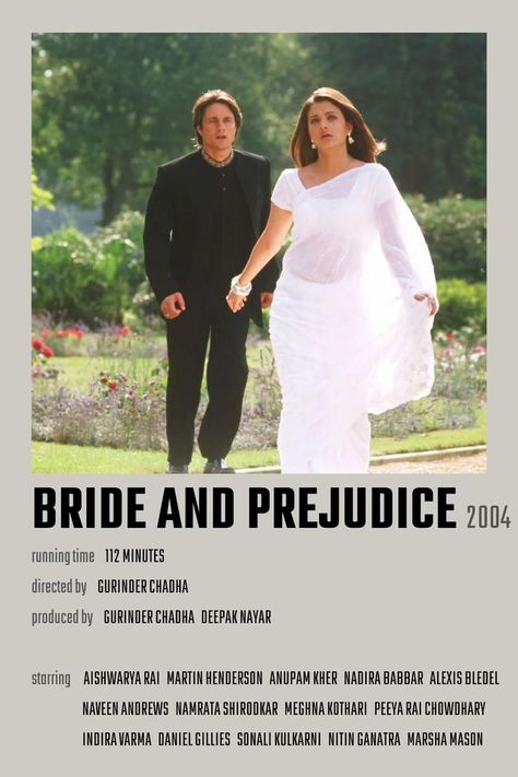 Martin Henderson Bride And Prejudice, Bride And Prejudice Aesthetic, Movies Recommendations, Bride And Prejudice, Romcom Movies, Movies To Watch Teenagers, Movie Hacks, Arte Hip Hop, Bon Film