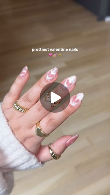 michelle ♡ on Instagram: "After many attempts I finally got the viral cat eye heart nails to work 🤭💅🏽✨ I can’t stop staring at my nails! The prettiest set for valentines 💌  Comment SHOP to get a dm with all the supplies to recreate these nails + my rings 🫶🏽   #cateyeheartnails #diynailsathome #amazonnails #amazonfinds" Heart Cat Eye Nails, Steel Nails, Eye Heart Nails, Cat Eye Nails, Diy Nails At Home, Nail Strengthener, Stop Staring, Heart Nails, My Nails