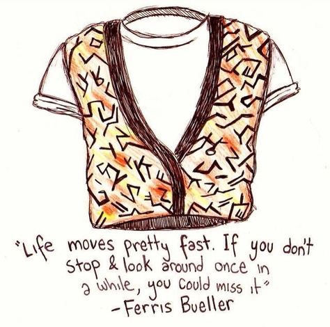 Ferris Bueller Quotes, Ferris Bueller’s Day Off, Life Moves Pretty Fast, Ferris Bueller, Word Up, Grad Cap, Quotes And Notes, Graduation Cap, Some Words