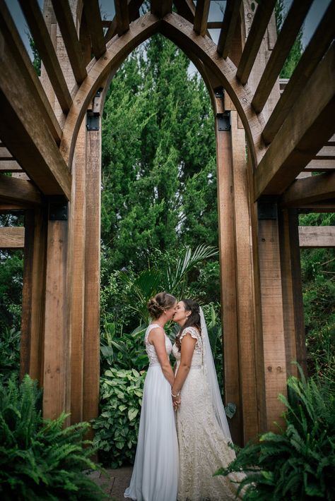 Duke Gardens, Queer Weddings, Lgbt Wedding, Floral Crowns, Raleigh Wedding, Two Brides, Fabulous Wedding, Wedding Photography Tips, Gardens Wedding