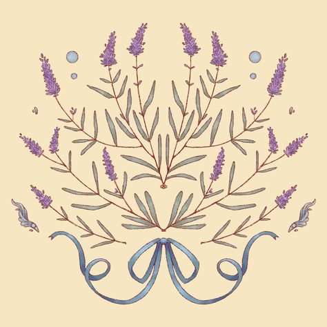 Lavender🪻 - - #floral #flora #artprint #artoninstagram #digitalart #flowers #lavender #aussieartist #australianart #smallartist #cottagecore Lavender Drawing, Lavender Illustration, Flowers Lavender, Australian Art, Vintage Illustration, Lobby, Newspaper, Lavender, Art Inspiration