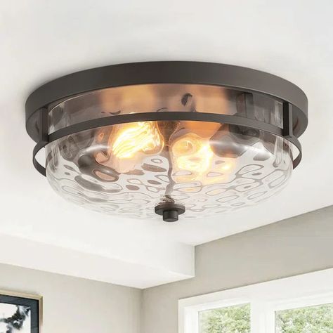 Glass Flush Mount Flush Mount Ceiling Lights Farmhouse, Two Story Entryway Lighting, Modern Farmhouse Entryway Lighting, Modern Farmhouse Kitchen Light Fixtures, Farmhouse Flush Mount Lighting, Flush Mount Kitchen Lighting, Farmhouse Kitchen Light Fixtures, Bronze Light Fixture, Modern Farmhouse Entryway