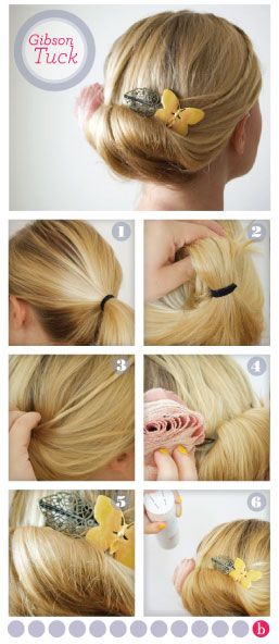 We love vintage hairstyles! Learn how to recreate the Edwardian Gibson Tuck in 6 steps! Gibson Girl Hair, Gibson Tuck, Vintage Hairstyles For Long Hair, Edwardian Hairstyles, Vintage Hairstyles Tutorial, Vintage Wedding Hair, Long Hair Updo, Easy Hairstyles For Long Hair, Vintage Hairstyles