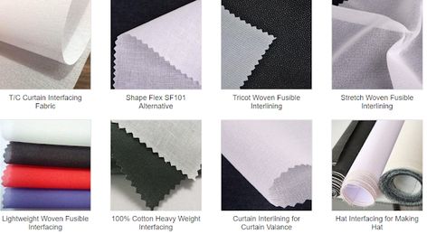 Different Types of Interlining and Interlining Selection Procedure Dot Print Pattern, Stretches For Flexibility, Best Bond, Fabric Structure, Different Types, Fabric Samples, The Selection, Weaving, Fabric