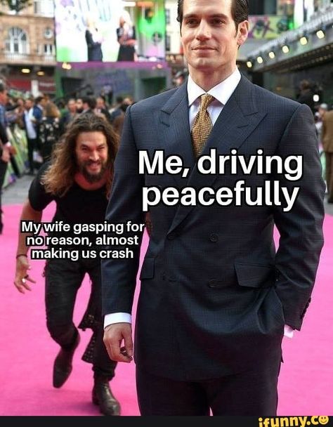 Me, driving ‘ peacefully – popular memes on the site iFunny.co #comics #artcreative #true #feature #alternatefeatures #ifunny #driving #wife #superman #aquaman #me #peacefully #pic Programming Humor, Funny Car Memes, Programmer Humor, Car Memes, Daily Memes, Car Humor, Aquaman, I Can Relate, Edgy Memes