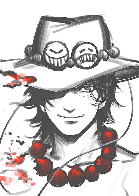 Pixiv Id 1417939, ONE PIECE, Portgas D. Ace, Spot Color, Freckles Ace Tattoo, Ace One Piece, One Piece Tattoos, Portgas D Ace, Neon Style, The Pirate King, One Piece Ace, One Piece Drawing, One Piece Images