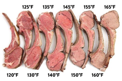 Lamb Chop Recipes, Sous Vide Recipes, Lamb Dishes, Rack Of Lamb, Sous Vide Cooking, Food Lab, Cooking Temperatures, Chops Recipe, Lamb Chops