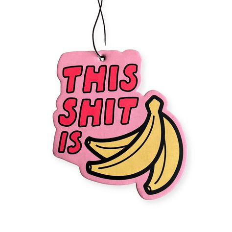 Purchase This Shit is Bananas Air Freshener and 1 other item Girly Car Accessories, Car Deco, Cool Car Accessories, Girly Car, Cute Decor, Car Essentials, Cute Car Accessories, Art Cute, Future Car