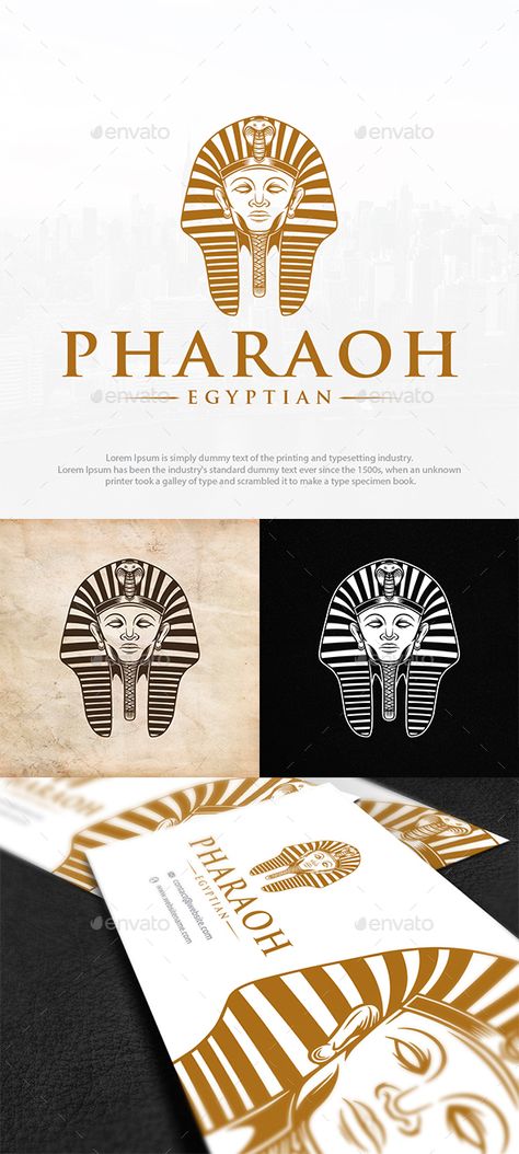 Pharaoh Face Logo Template PSD, Vector EPS, AI Illustrator Pharaoh Logo Design, Pharaoh Logo, Egyptian Logo, Egypt Logo, Human Logo Design, Egypt Queen, Egyptian Fashion, Egypt Tattoo, Human Logo