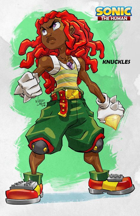 Marcus Williams is creating Artwork + Comics | Patreon Human Knuckles, Master Emerald, Marcus Williams, Boondocks Drawings, Sonic Fanart, Anime Inspiration, Image Spiderman, Floating Island, Black Comics