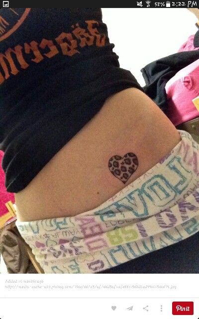 Cute tattoo Leopard Print Heart Tattoo, 2010 Tattoo, Cheetah Print Tattoo, Animal Print Tattoo, Cheetah Print Tattoos, Tattoos 2022, Leopard Print Tattoos, Cheetah Tattoo, Tumblr Girly Aesthetic 2013